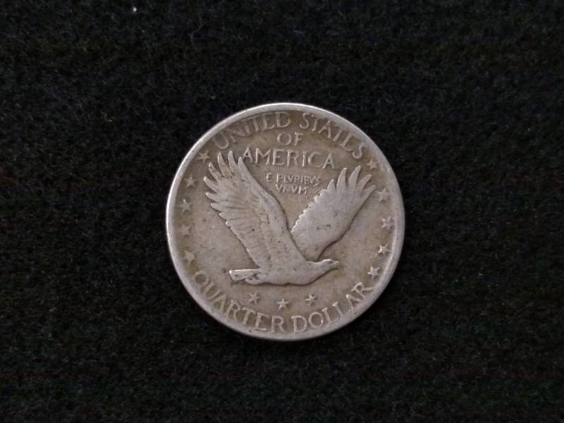 lot 145 image: 1926  D Standing Liberty Silver Qua...