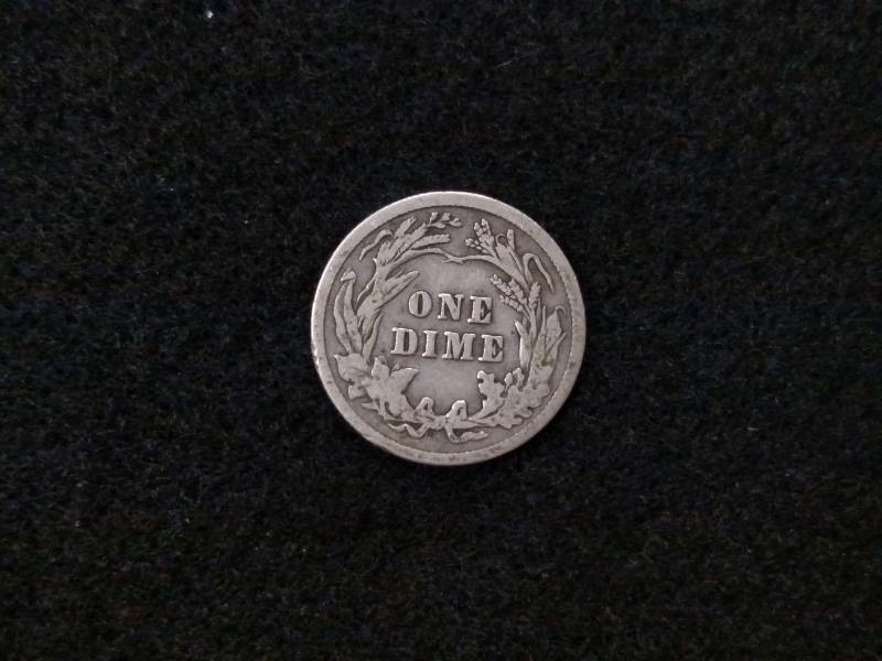 lot 149 image: 1915 Barber Silver Dime...