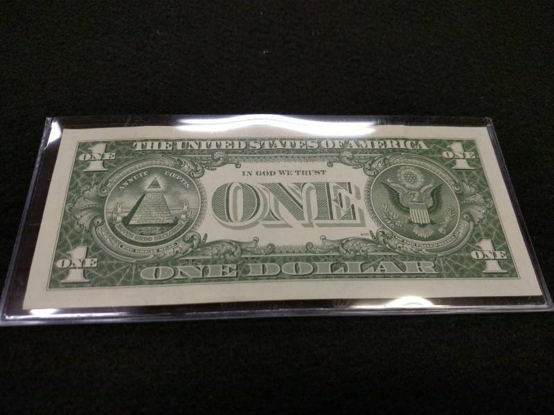 lot 183 image: 1957 A One Dollar Silver Certificat...