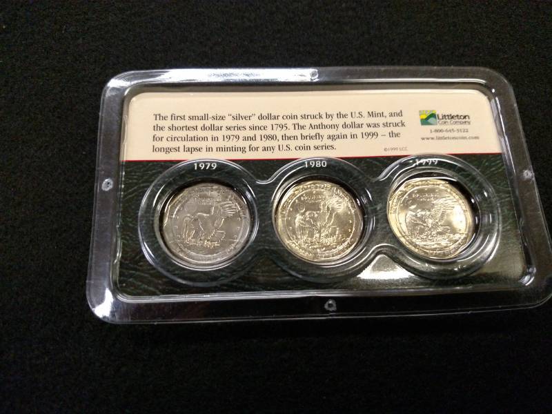 lot 188 image: Susan B. Anthony Uncirculated Dolla...