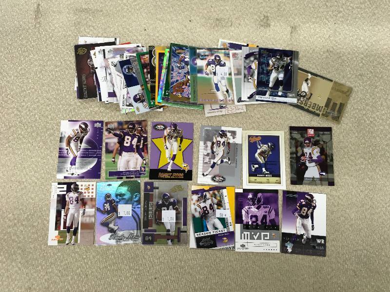 50 Randy Moss Cards