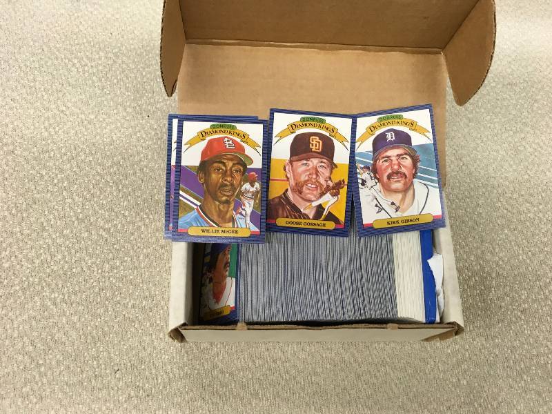 1986 Donruss MLB Card Set