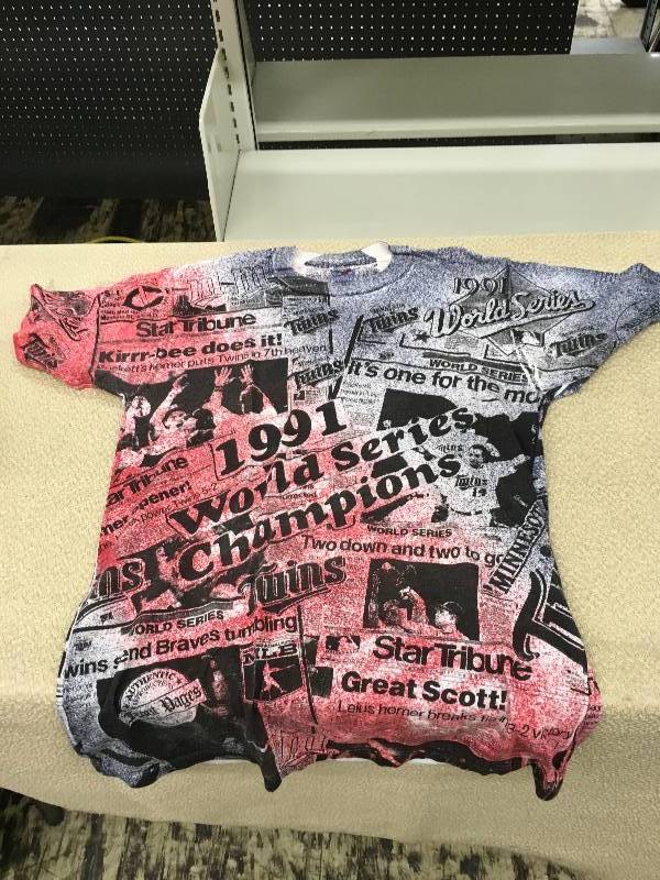 Minnesota Twins 1991 World Series Champions T-Shirt
