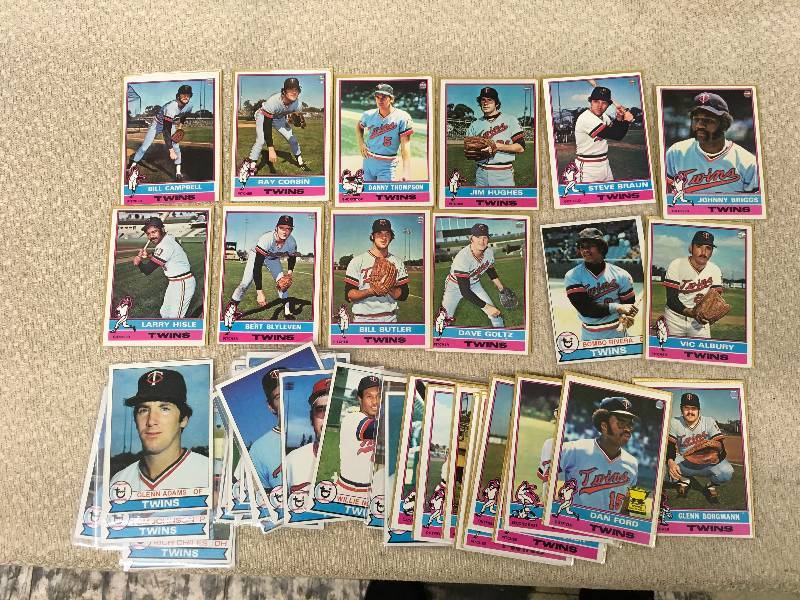 Minnesota Twins Vintage Cards