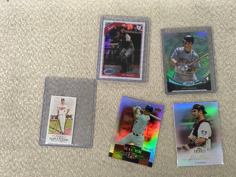 5 Joe Mauer Cards