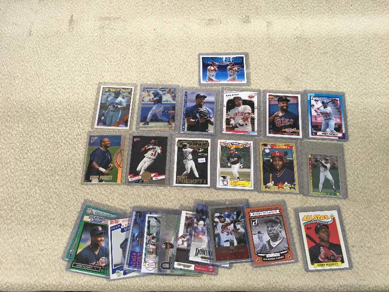 25 Kirby Puckett Cards