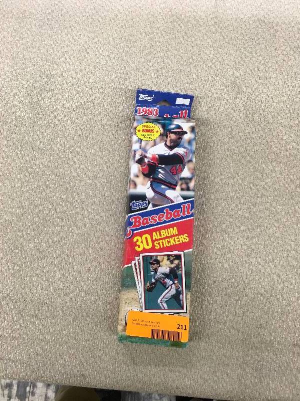 1983 Topps MLB Album Stickers