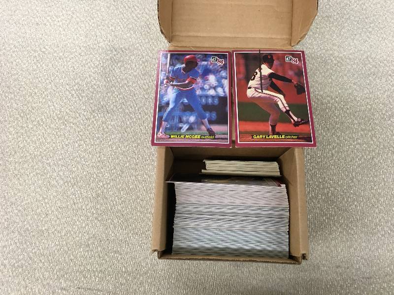 1984 Donruss MLB Allstars Card Set