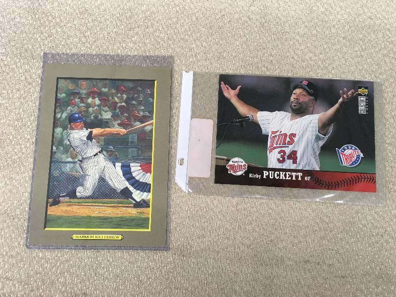 Harmon Killebrew & Kirby Puckett Photographs