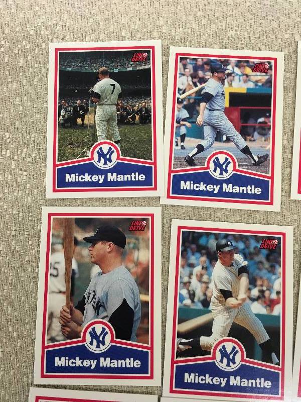 20 Mickey Mantle Cards