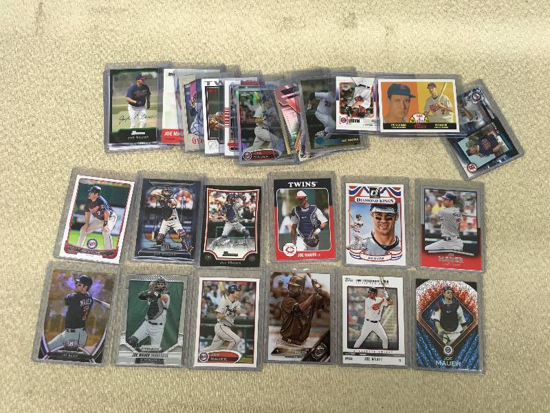 25 Joe Mauer Cards