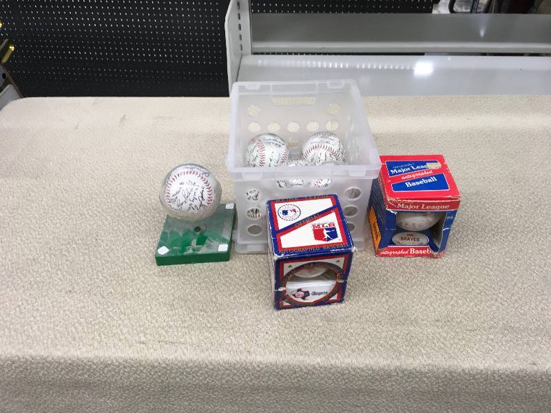 Misc Autographed Baseballs