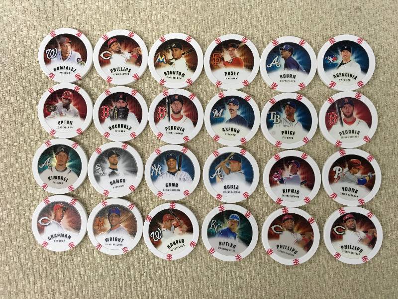 MLB Poker Chips