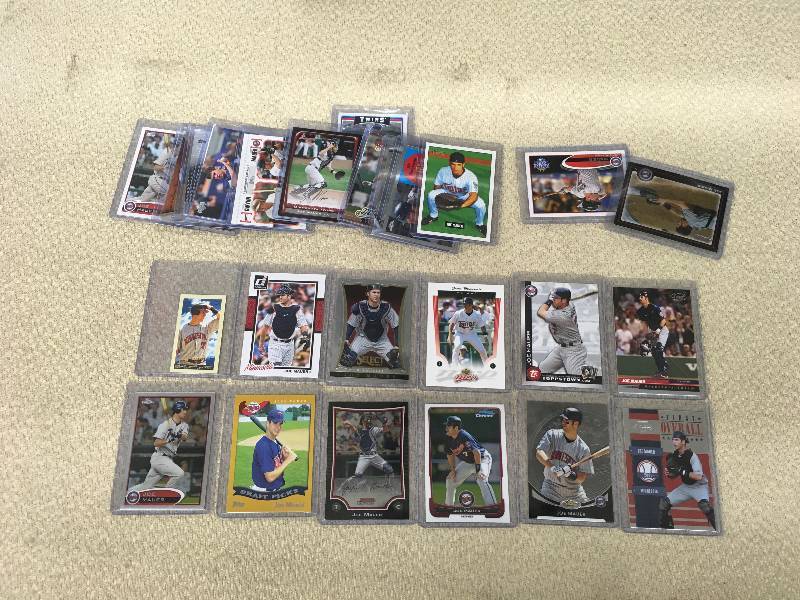 25 Joe Mauer Cards