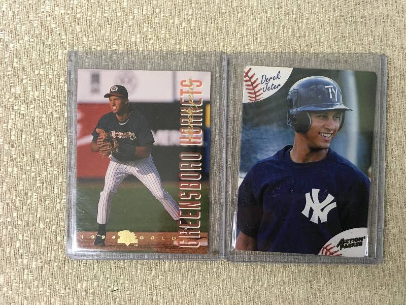 Two Derek Jeter Cards