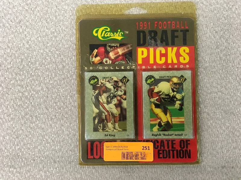 Classic 1991 NFL Draft Picks 50 Collectible Cards
