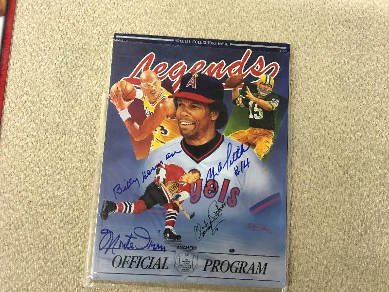 Autographed Legends Magazine