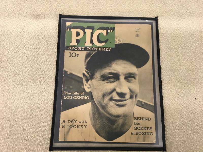 Lou Gehrig PIC Sports Pictures Magazine Cover