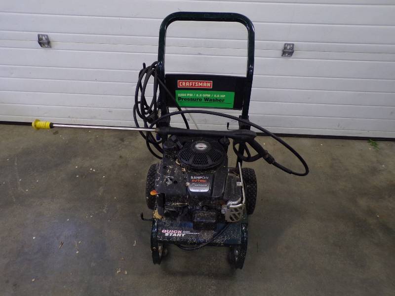 lot 6 image: Craftsman Pressure Washer