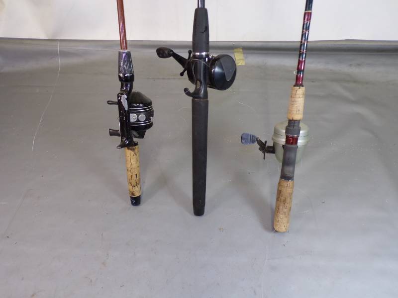 lot 26 image: 3 Rods and Reels
