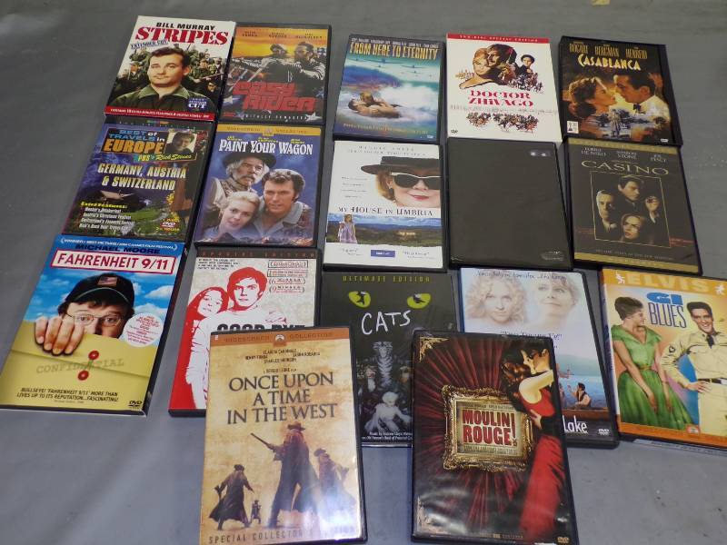 lot 70 image: 17 DVDs