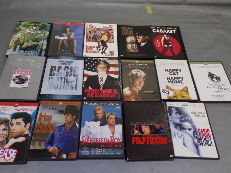lot 72 image: 16 DVDs