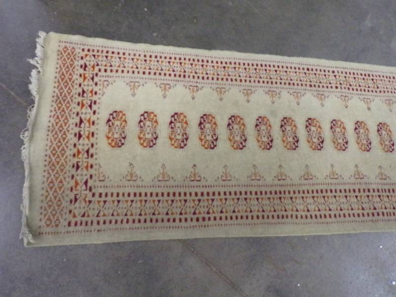 lot 125 image: Persian Runner Rug 92  x 29