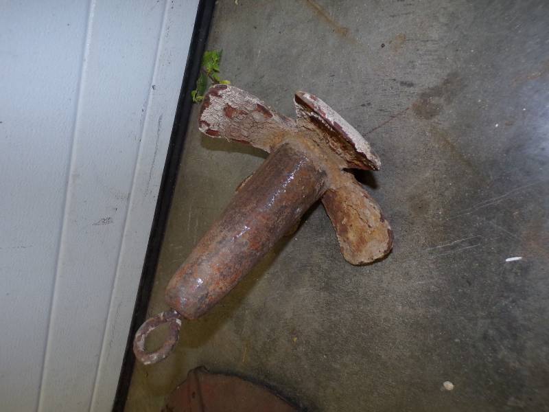 lot 130 image: 18 Pound Boat Anchor