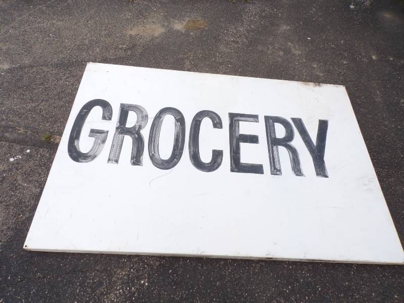 lot 132 image: Metal Sign