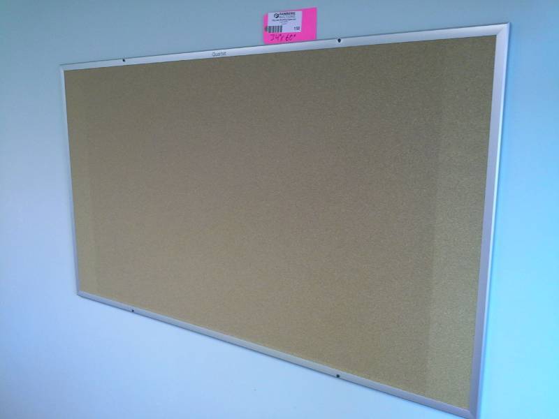 lot 150 image: Quartet Wall-Mount Corkboard