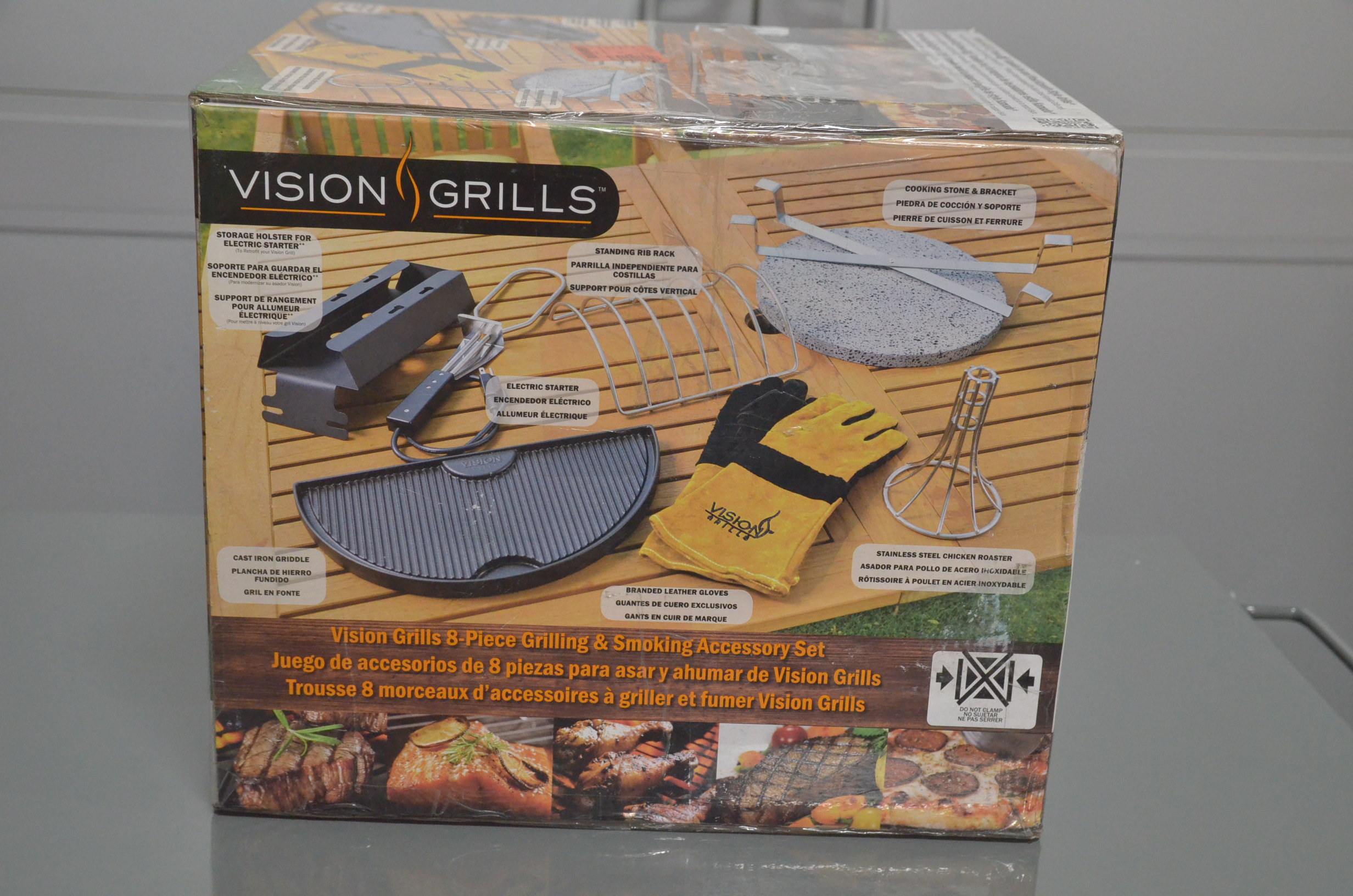 VISION GRILLS Kamado Grill Accessory Pack (8-Piece) VGK-ACP2 - The