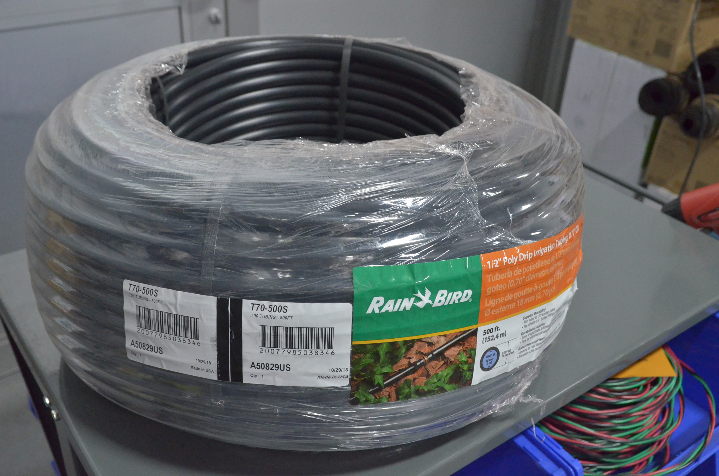 lot 24 image: 12 in. x 500 ft. Drip Irrigation Tubing Coil