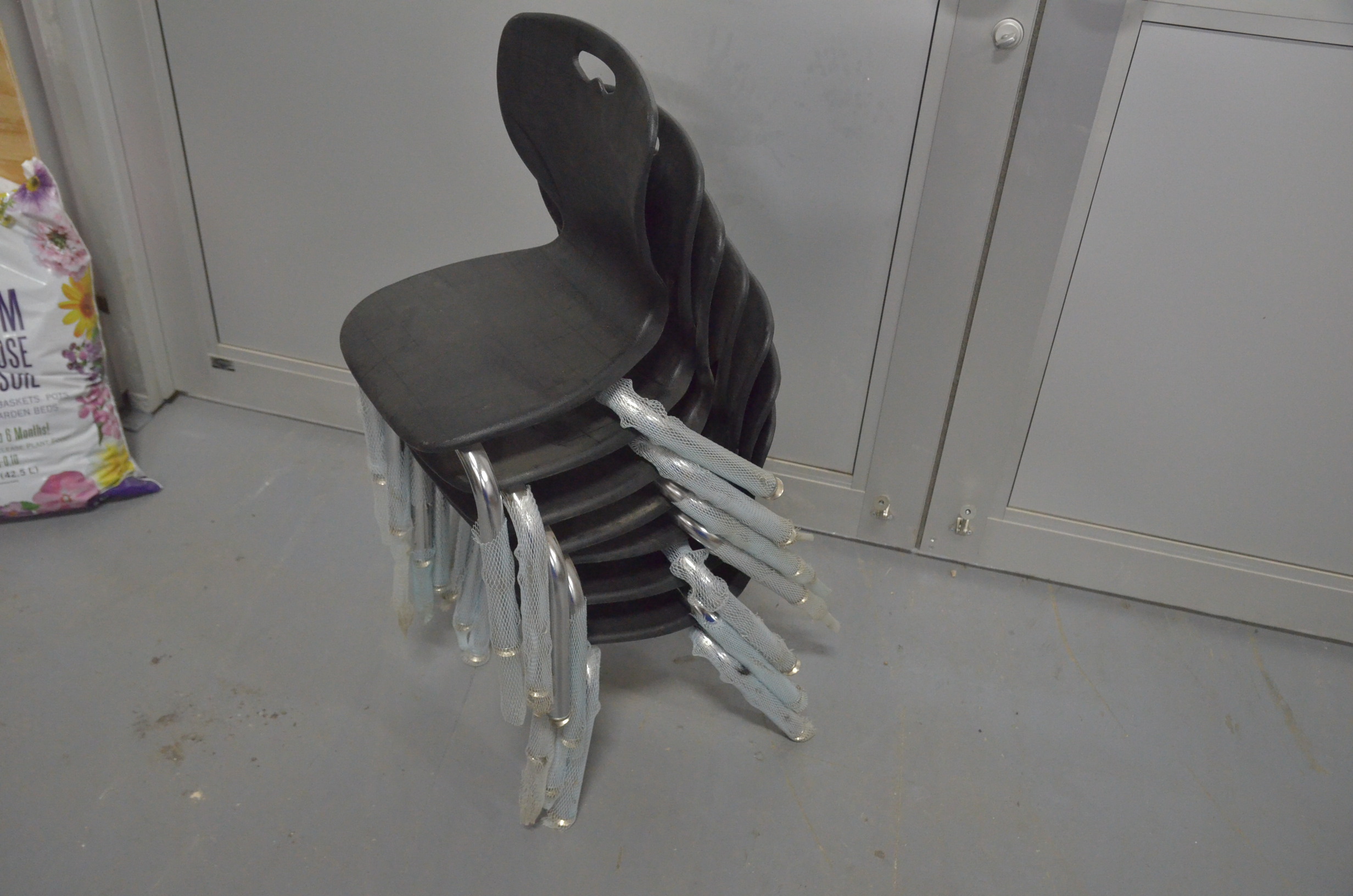 lot 69 image: Lot of 7 Childrens chairs