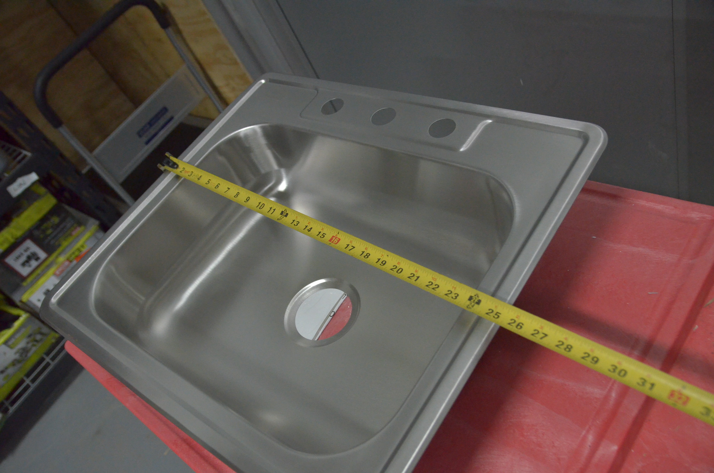 lot 85 image: Transolid Stainless Sink