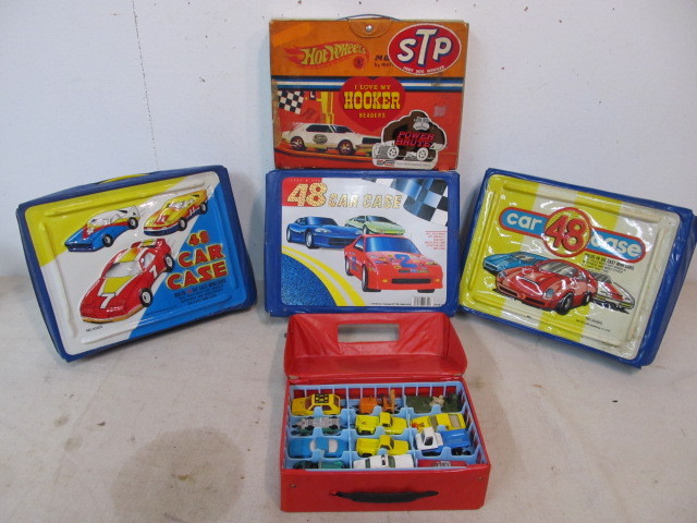 lot 11 image: 5 Cases FULL of Vintage Diecast Cars Hot Wheels Matchbox etc