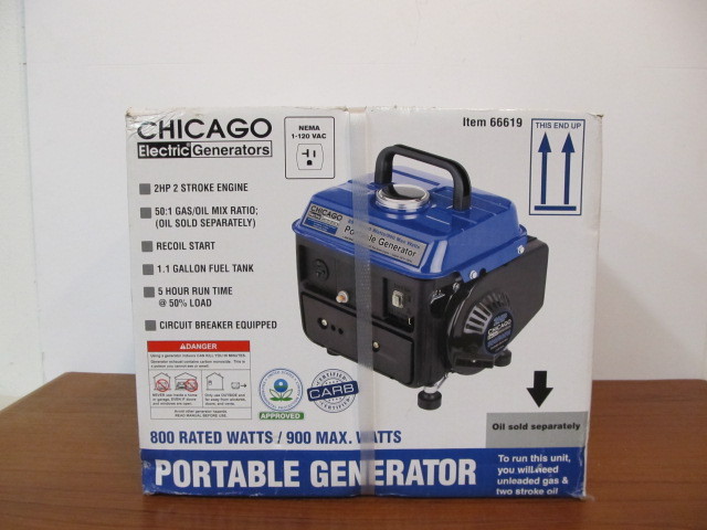 lot 13 image: New In Box CHICAGO Portable Generator