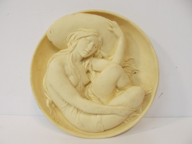 lot 29 image: Sculptural Italian Signed Wall Hanging