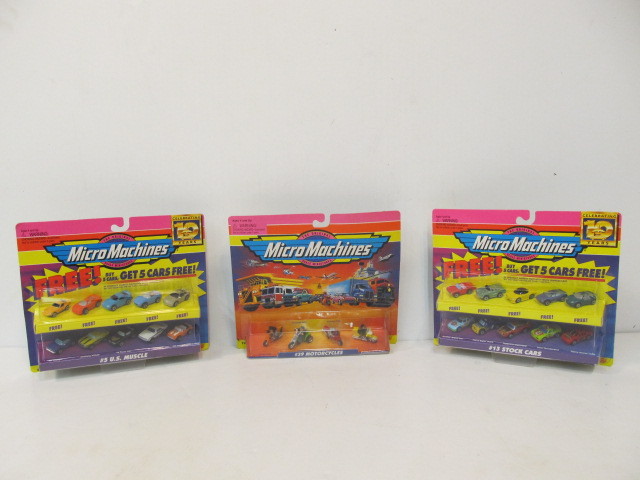 lot 47 image: 3 Sets of NIB Micro Machines