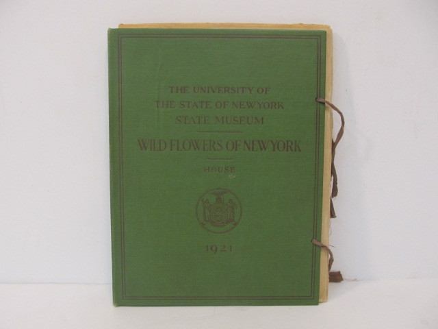 lot 55 image: 1920s Wildflowers of New York State Museum Print Folio Book