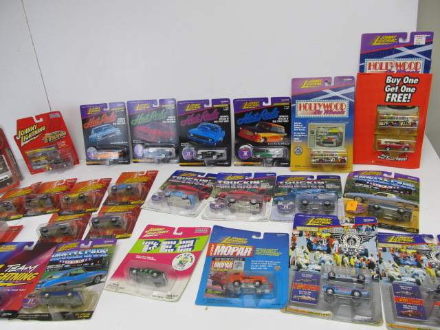 lot 78 image: Large Lot of NIB JOHNNY LIGHTNING Diecast Cars