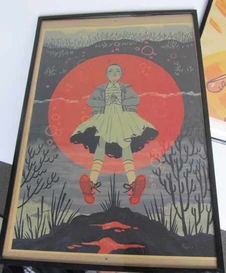 lot 245 image: Pair of Unusual Framed Prints