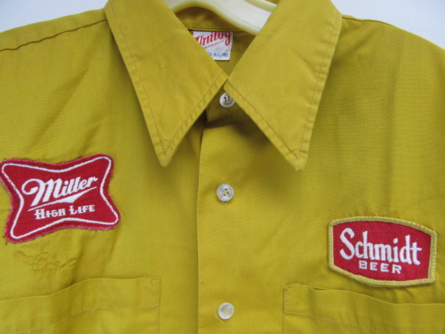 lot 265 image: Original Vintage 1950s-60s Beer Delivery Shirt - Schmidt & Miller