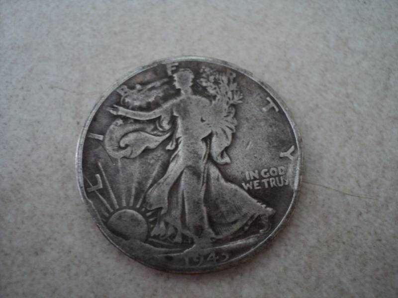 lot 30 image: 1943 Half Dollar...