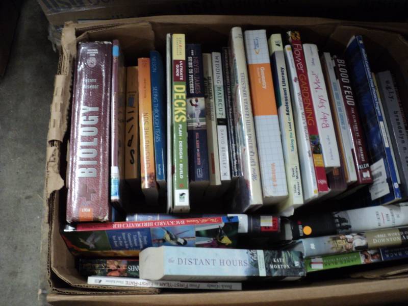 lot 45 image: 2 Large Boxes of Books...