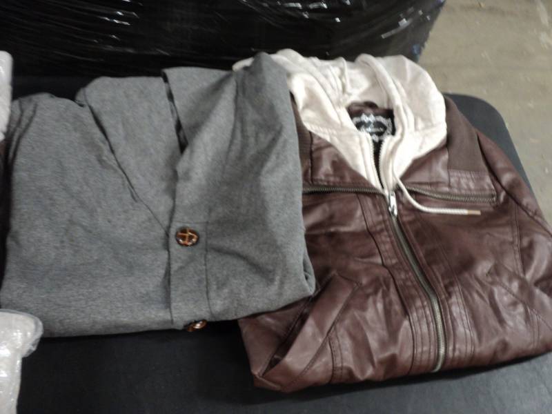 lot 54 image: Womens size M Jackets and Sweaters...