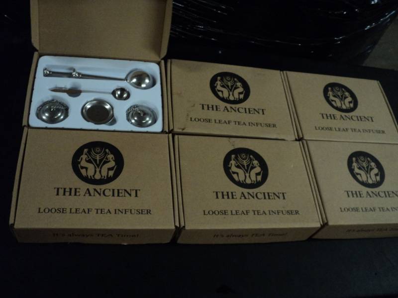lot 57 image: Set of 6 Loose Leaf Tea Infusers...