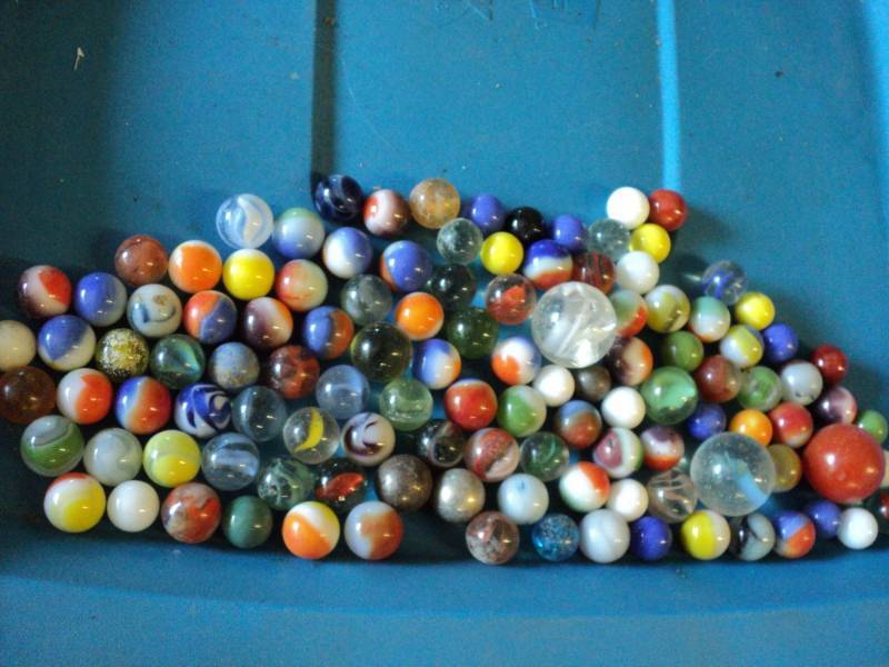 lot 103 image: Vintage Marbles...