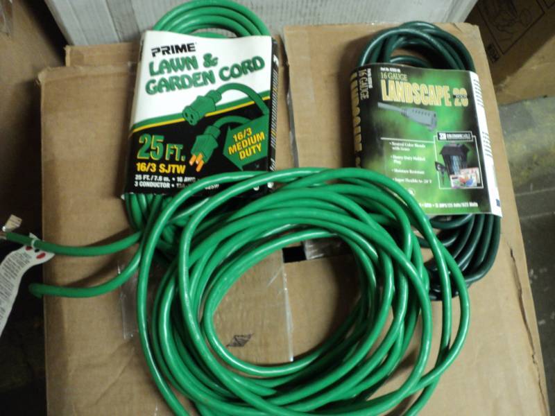 lot 109 image: 3 Sets of Landscaping Cords...