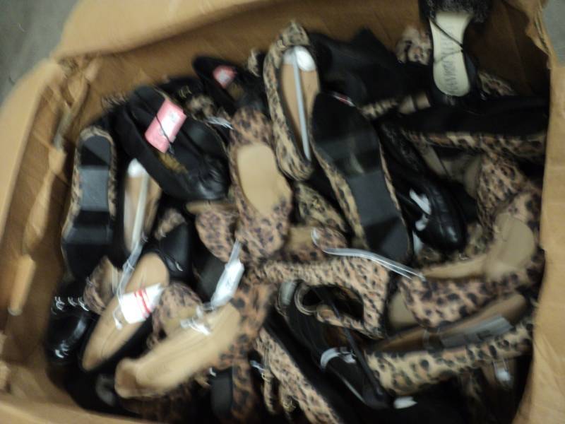 lot 126 image: Large lot of Womens New Shoes var...