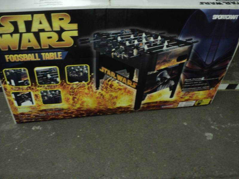 lot 133 image: Star Wars Foosball Table...